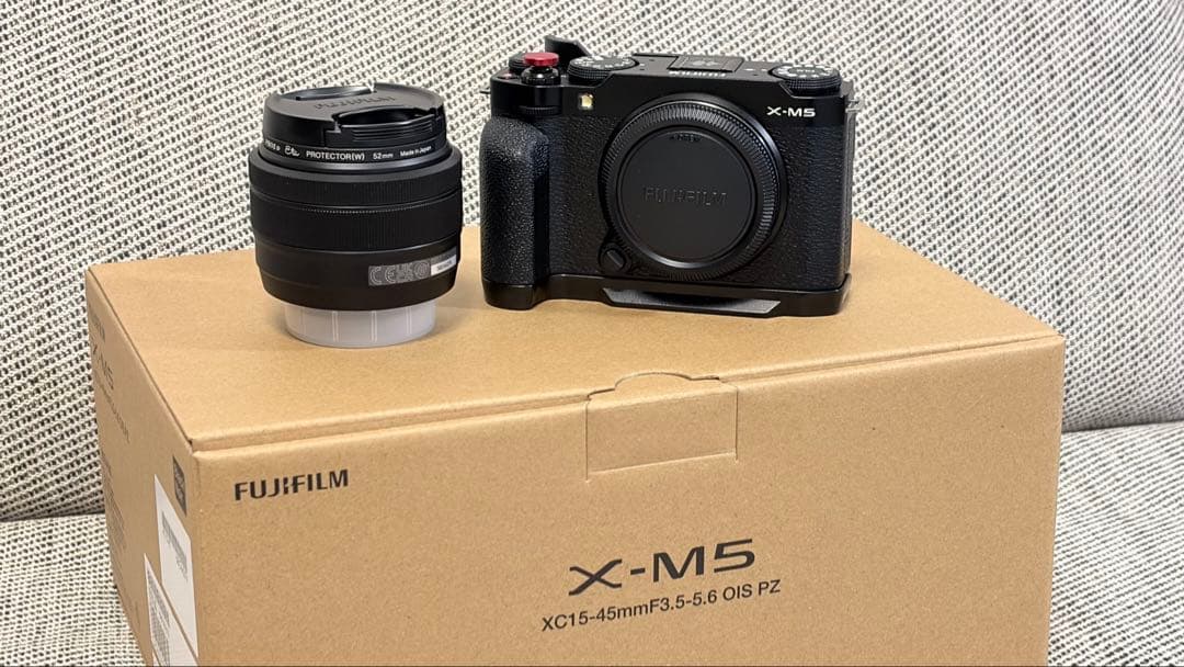 【美品】FUJIFILM X-M5 レンズキット（おまけ多数）