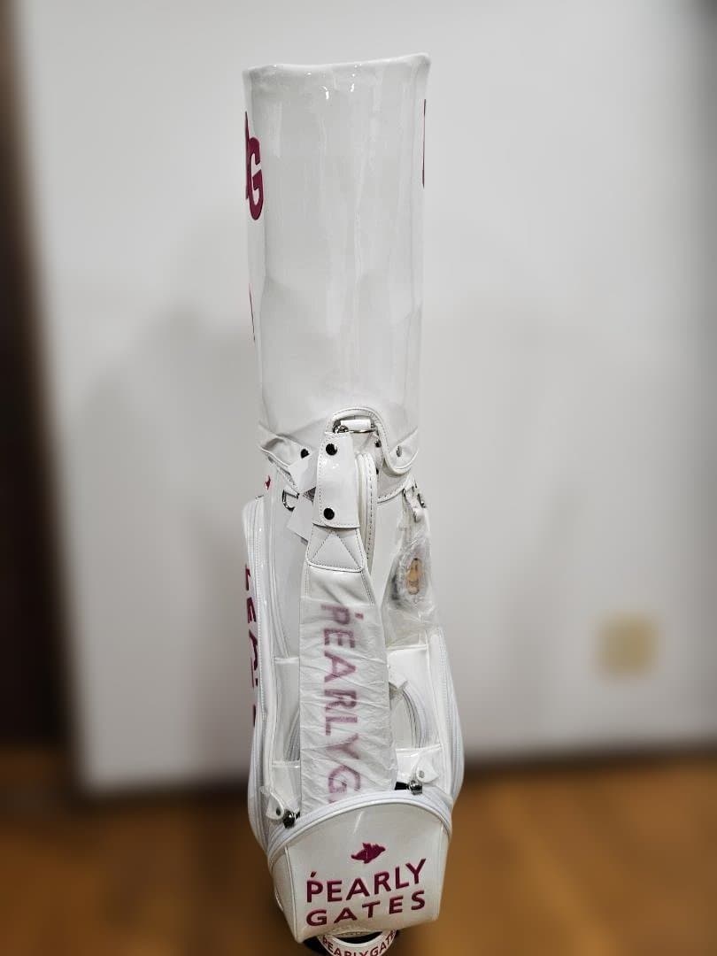 PEARLY GATES パターンオーダーキャディバッグ ホワイト