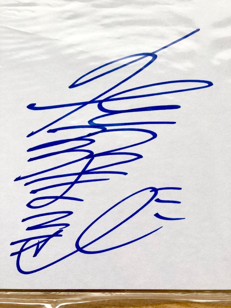 超レア「トーキョー・ガーディアン」 作者と声優4名寄せ書きサイン色紙 当選品