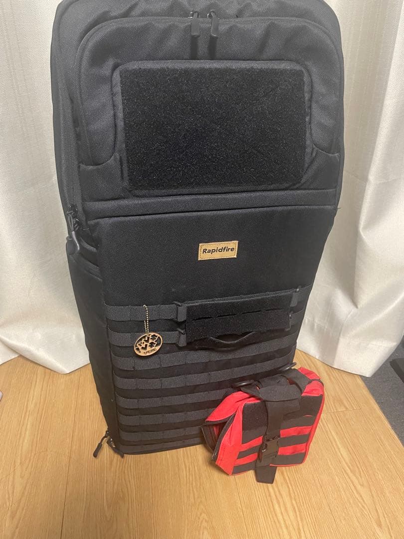 RapidFire サバゲー用バッグ ブラック　モノリス