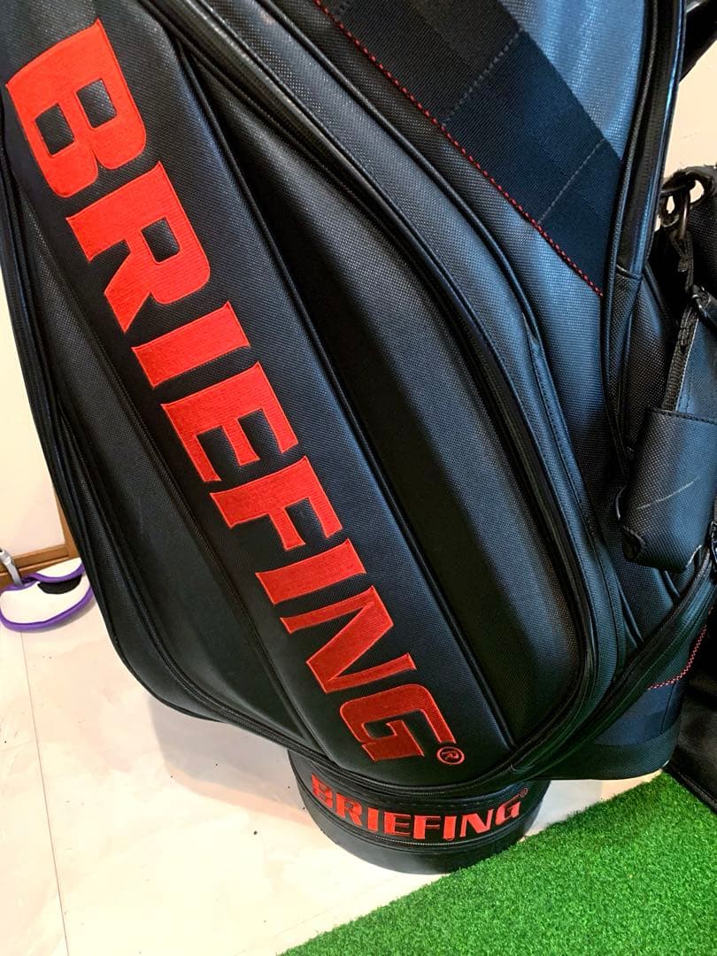 希少　ブリーフィング　briefing キャディバッグ　CR-3