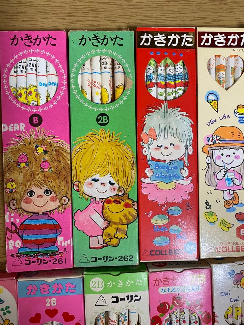 水森亜土　鉛筆まとめ