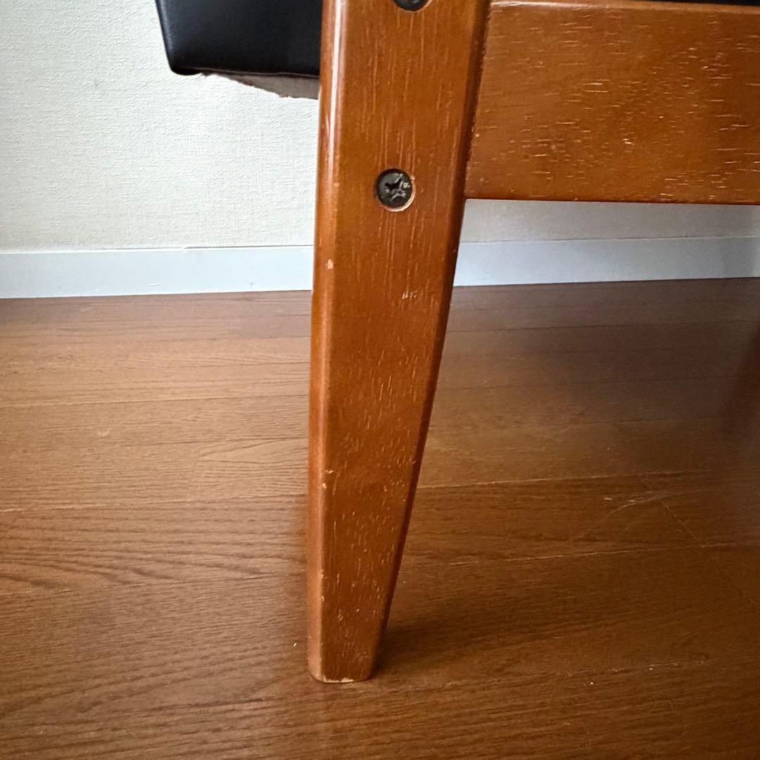 【座面交換済】オールドカリモク Kチェア 1シーター