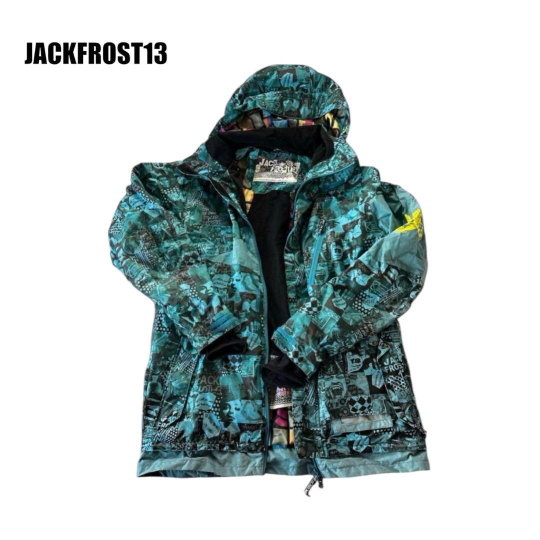 jack first13 スノーボードジャケット ターコイズ