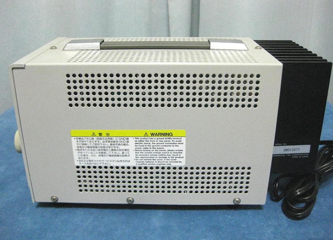 KENWOOD PA18-6A 直流安定化電源の中古品