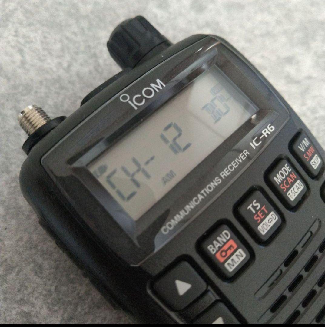ブルーインパルスの交信も受信!　アイコムIC-R6エアバンドレシーバー受信改造済