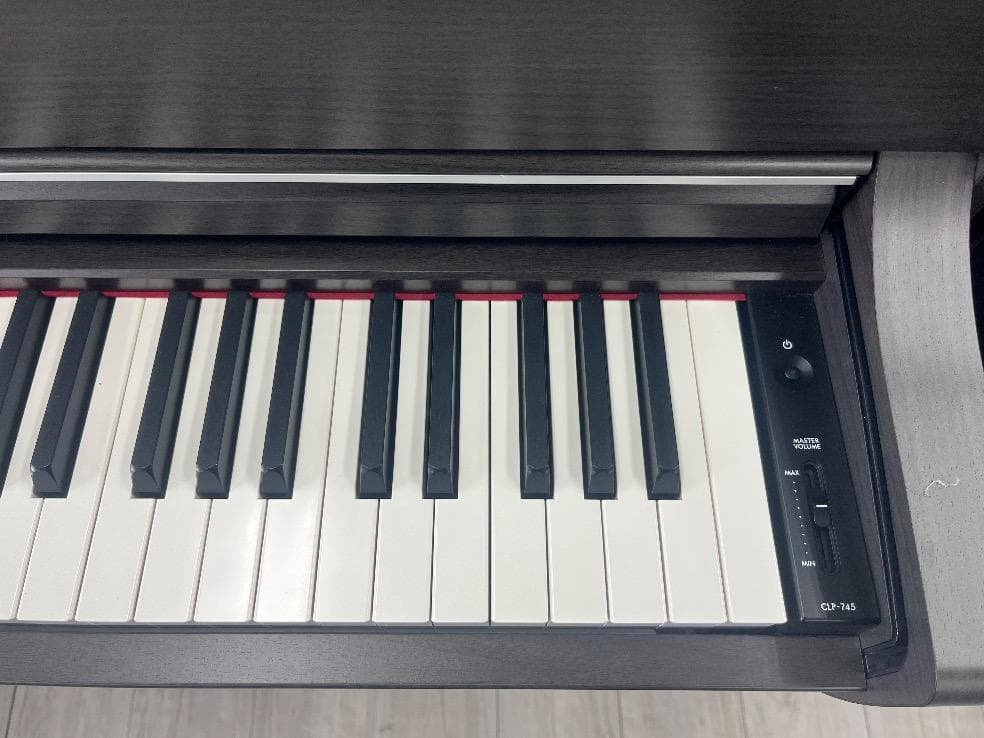 ★78108【電子ピアノ】YAMAHA　CLP745DW　21年製