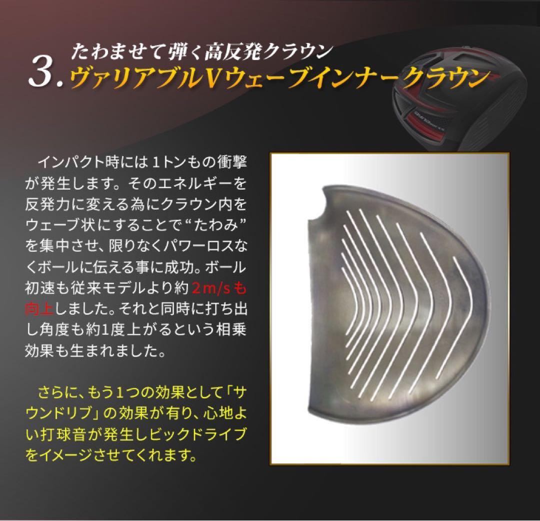 ヘッド単品 ★ドラコン最多勝利で ステルス シム2より飛ぶ! CBR ブラック2