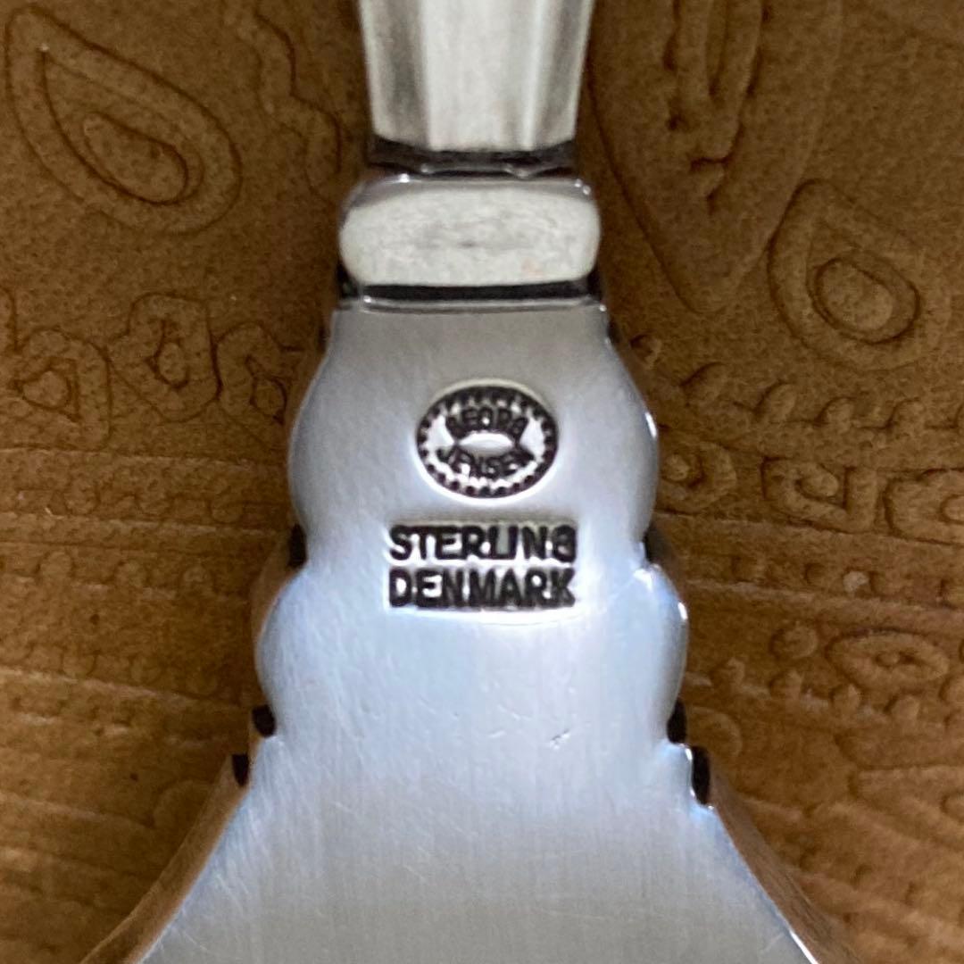 【ジョージジェンセン】純銀/約100g フォーク 16.5cm 2点【エコーン】