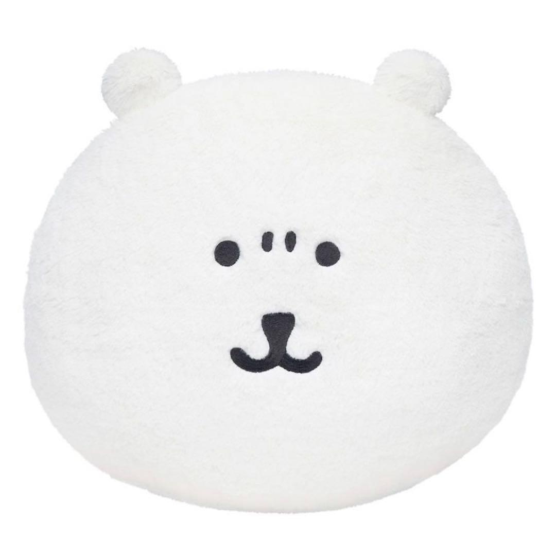 【2点セット】くまだらけぬいぐるみくじ Ｃ賞 おかおクッション ねむいよ やるか