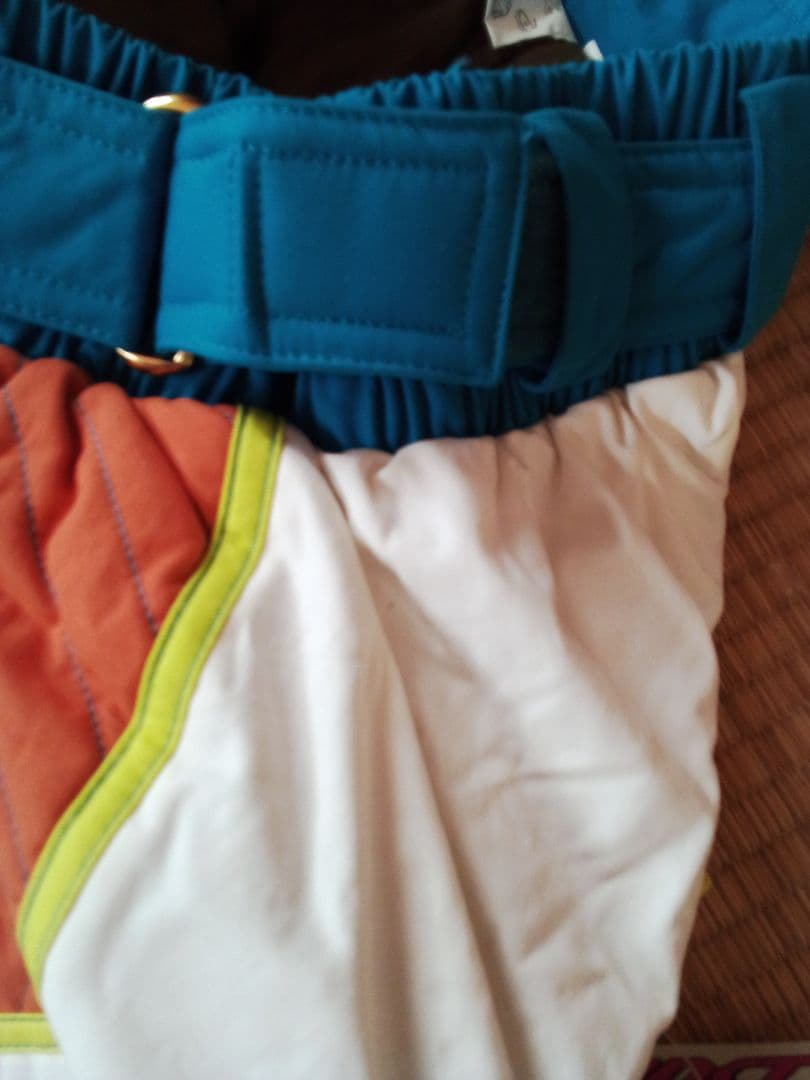 新品未使用　TAION マルチカラー スキーウェア　L　紫、青、黄、オレンジ