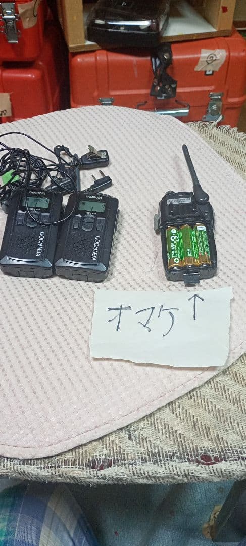 特定小電力トランシーバー KENWOOD LP20動作確認済もう1台オマケ付