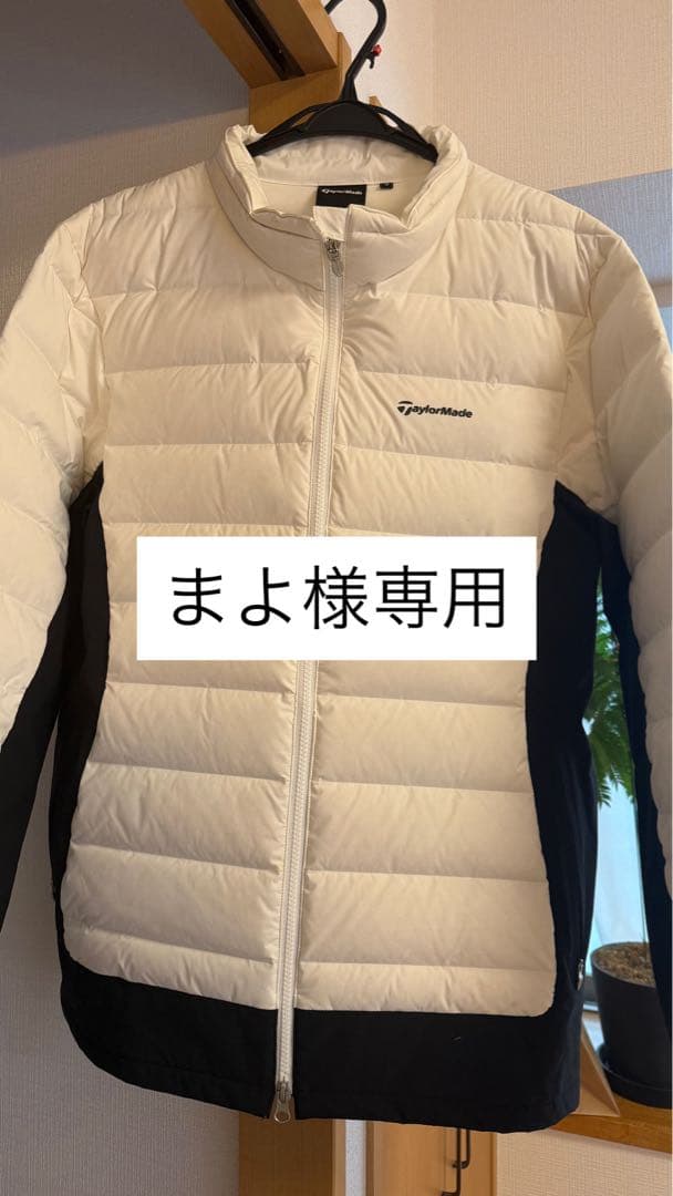 TaylorMade ゴルフジャケット O ホワイト/ブラック