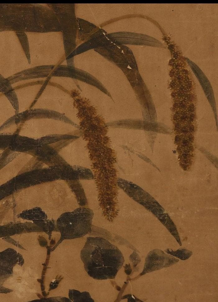 【伊年印】★俵屋宗達『四季草花図』 六曲半双 琳派★検）尾形光琳 本阿弥光悦