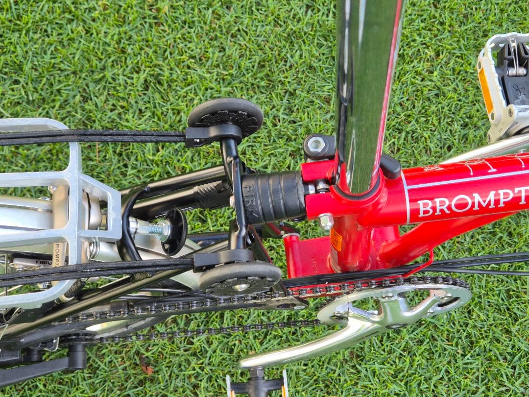 BROMPTON 2015年 M6R C Line 赤黒 6速 UK製