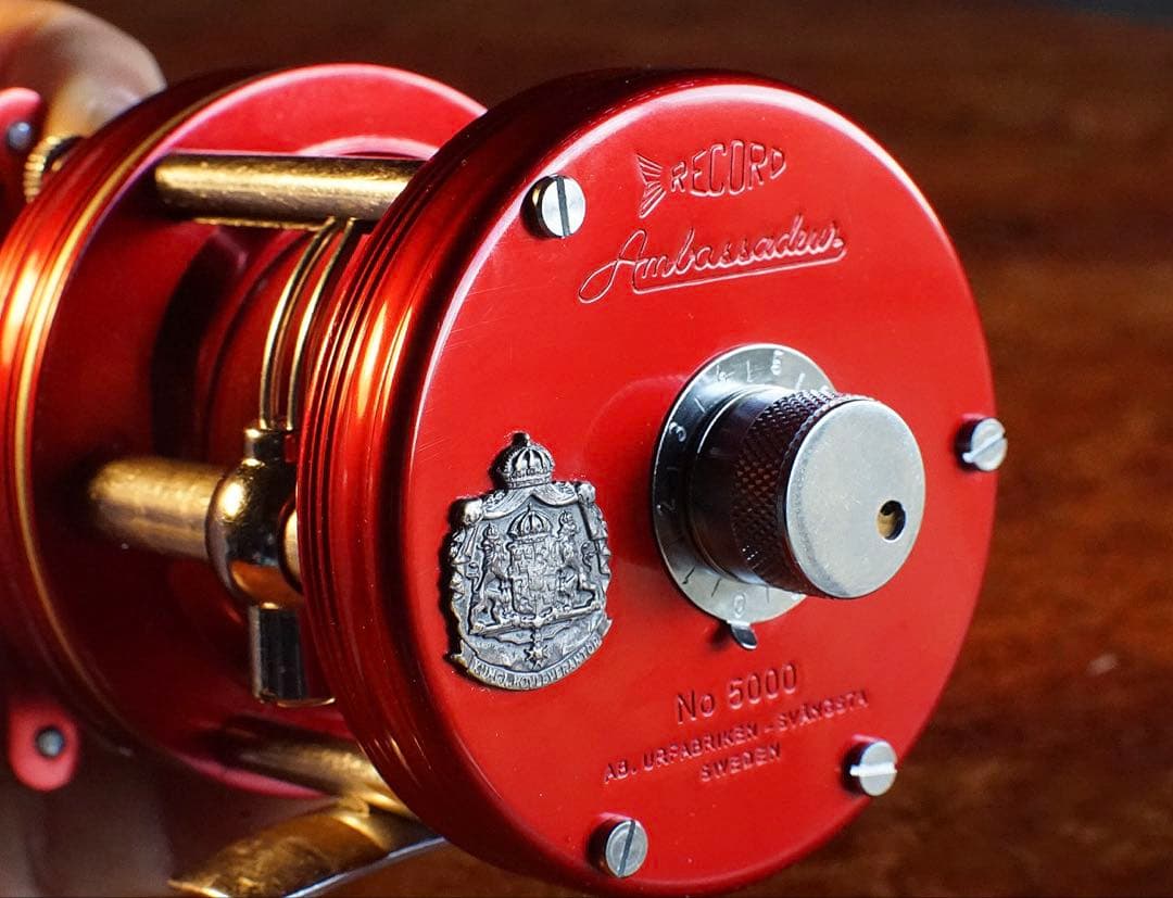 ABUレコード アンバサダー 5000 メンテ済 フレーム修正済