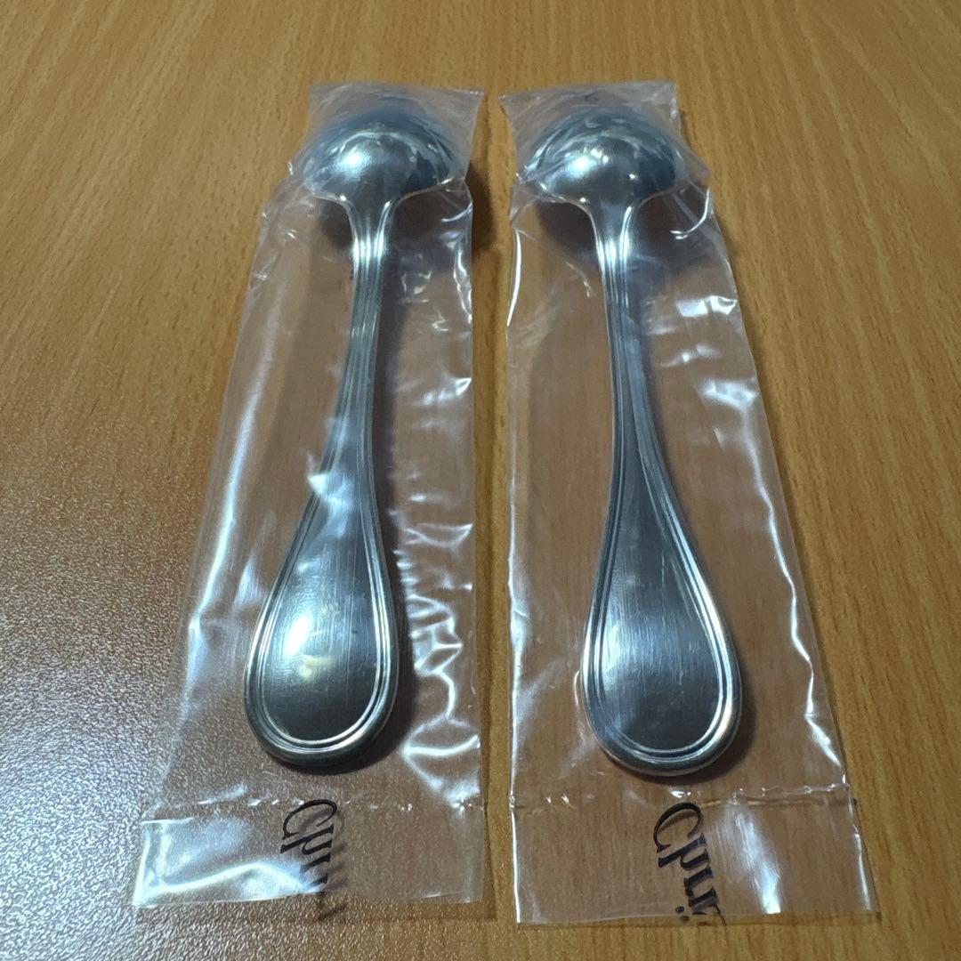 クリストフル　アルビ　デザートスプーン　2本