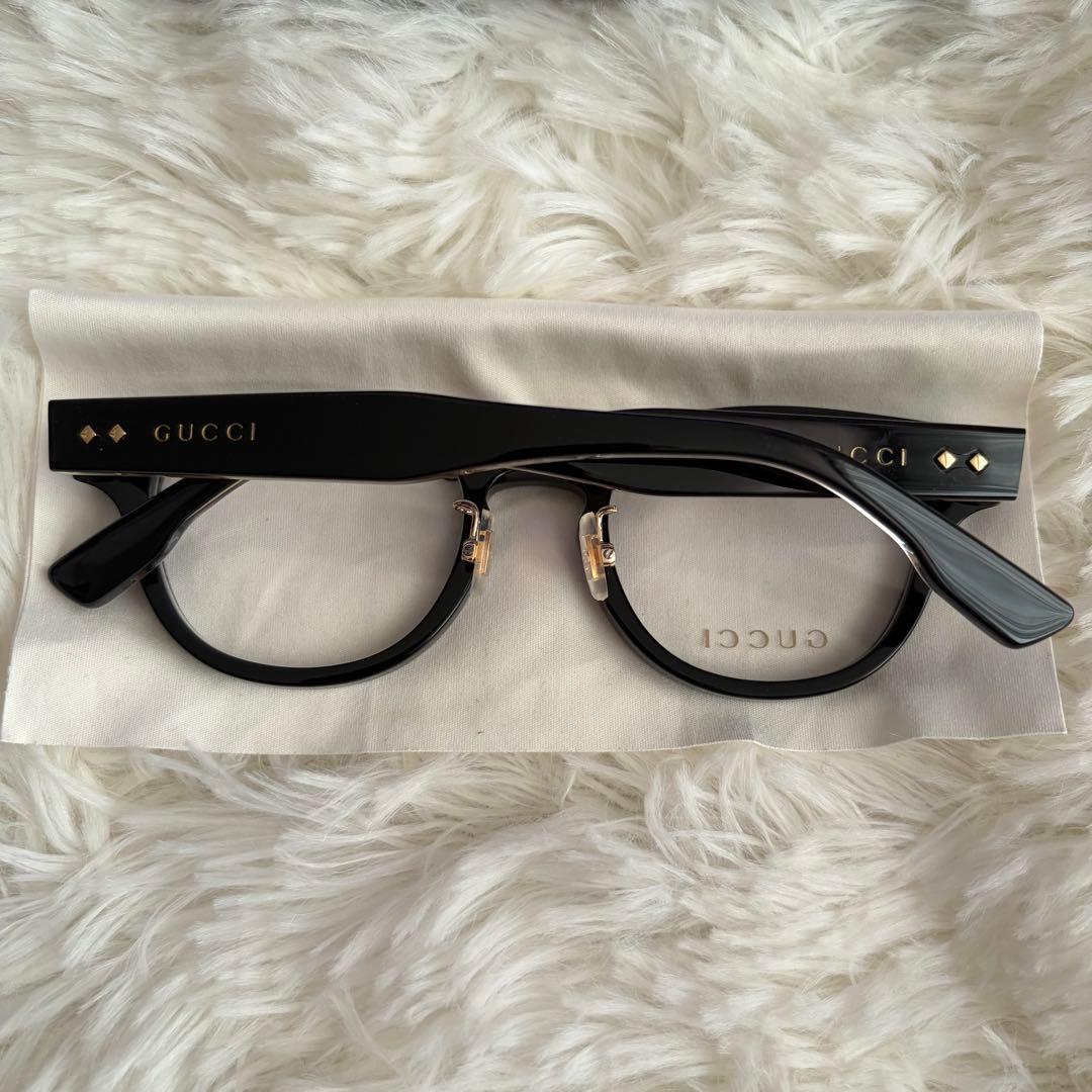 美品　グッチ GUCCI GG1470OJ サングラス　ブラック