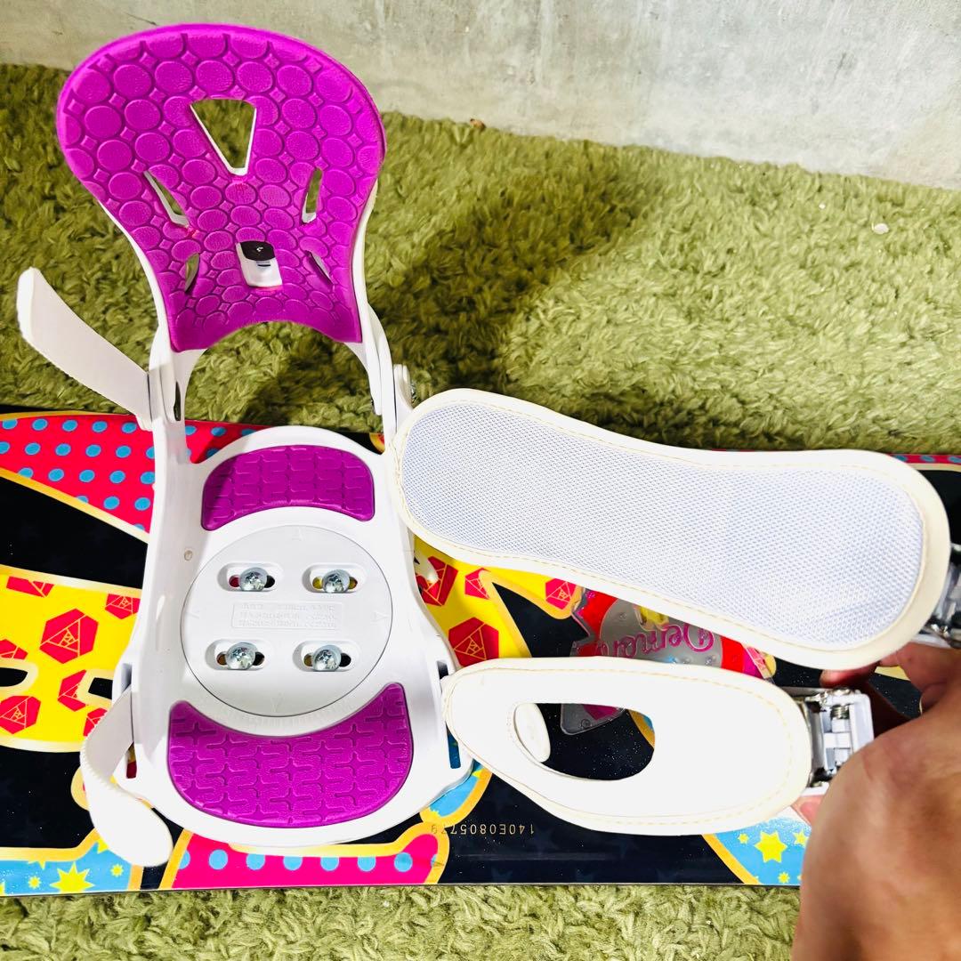 【良品】 イグニオ レディーススノーボード3点セット 140cm ブーツ23.0