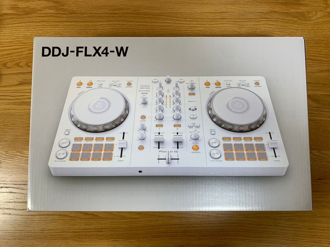【新品に近い】DDJ-FLX4-W Pioneer DJ DJコントローラー