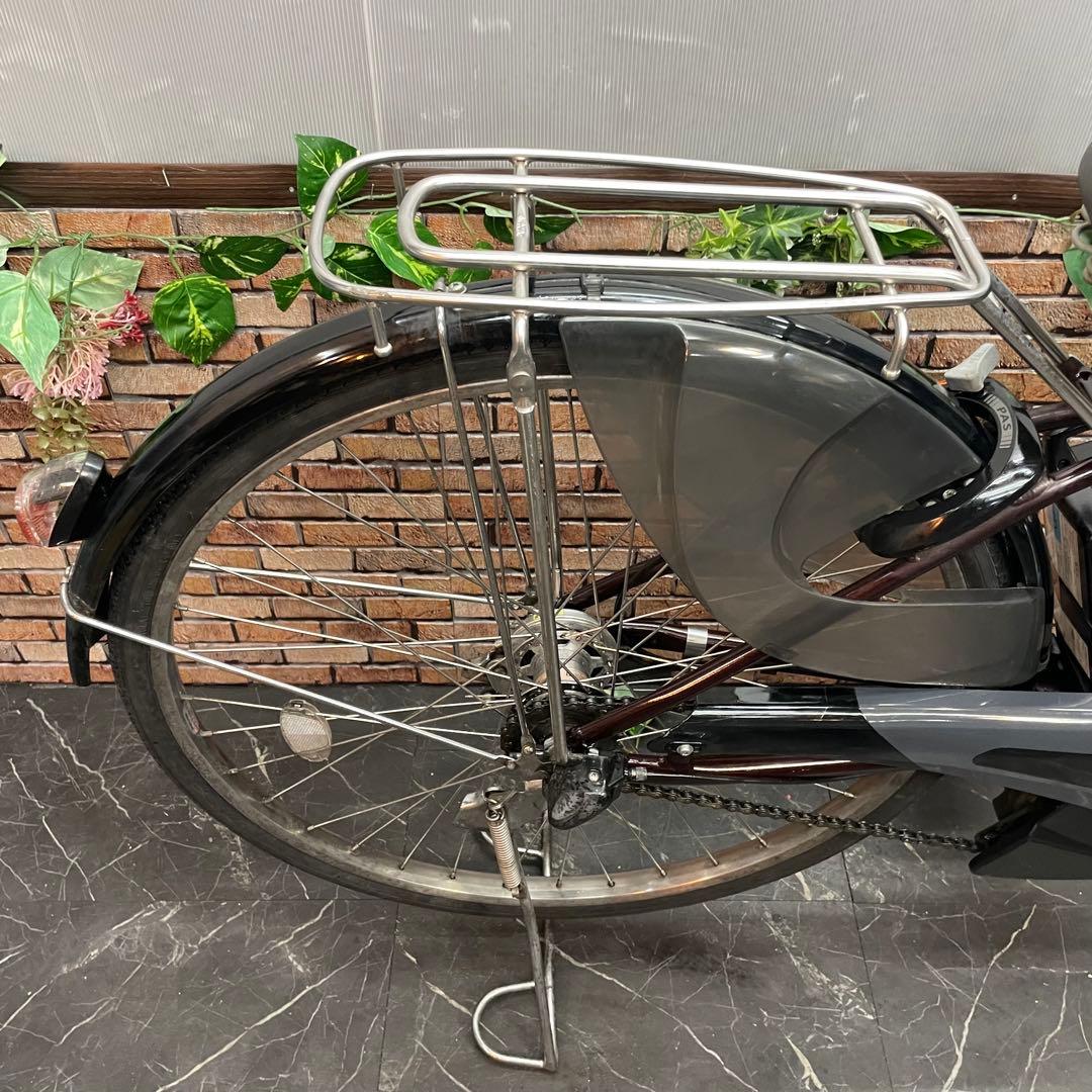 【166】電動自転車 YAMAHA PAS Natura ブラウン 26インチ