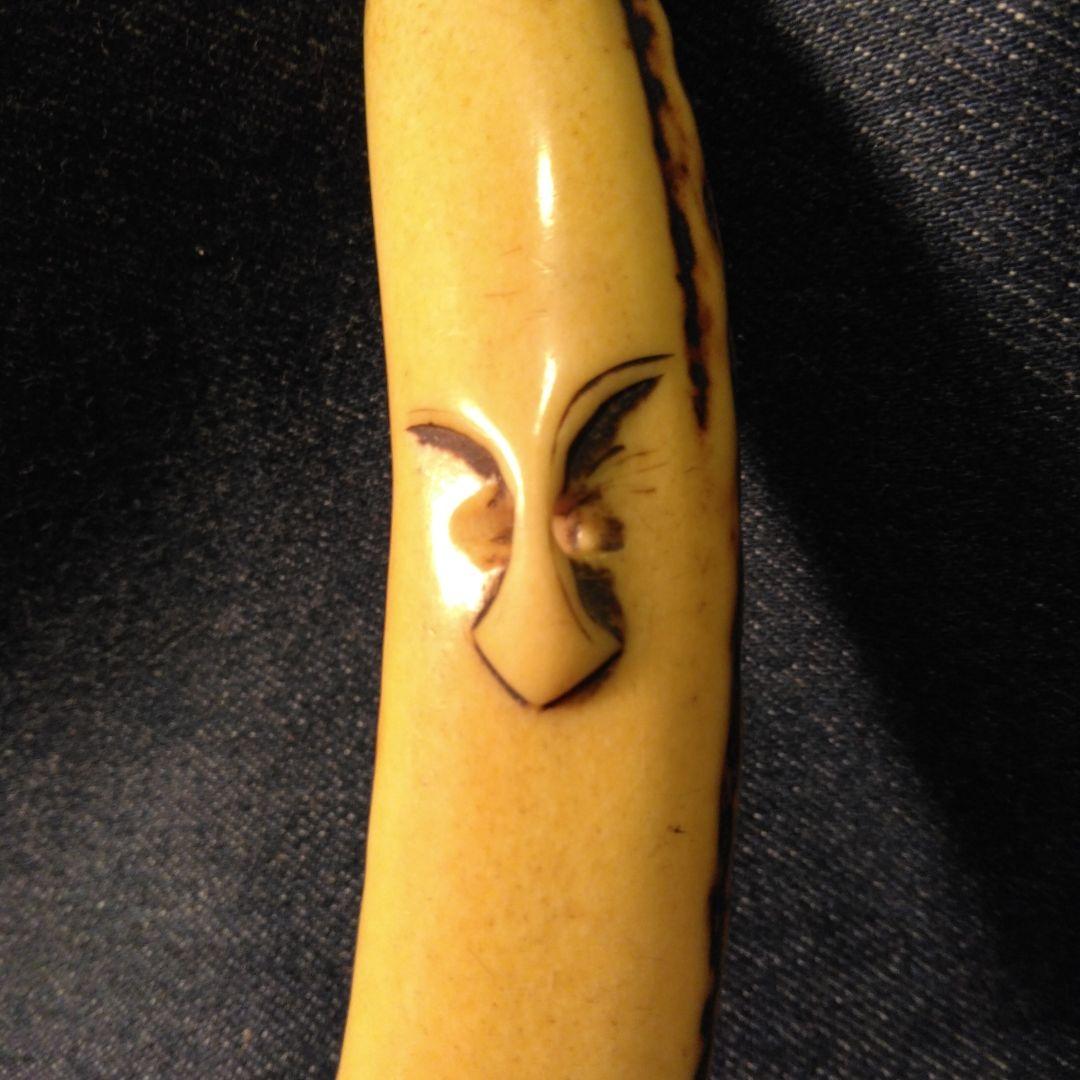 古い　キセル入れ　骨董 鹿の角