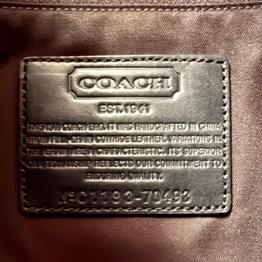 【Tom様】COACH トンプソン 2way ハンドバッグ ショルダーバッグ