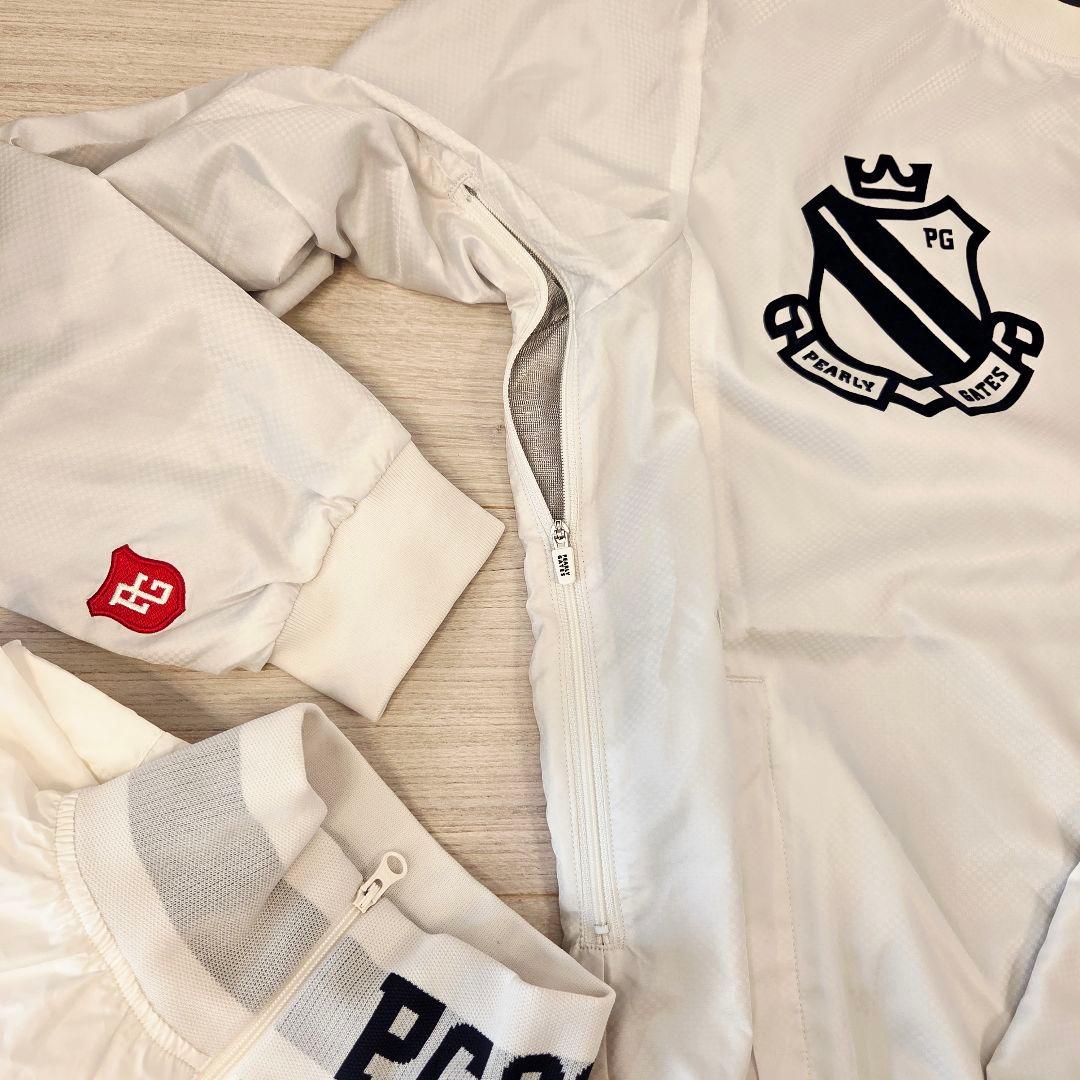 パーリーゲイツ　ツインスニード　5 ブルゾン　ゴルフウェア　サンバイザー1つ付