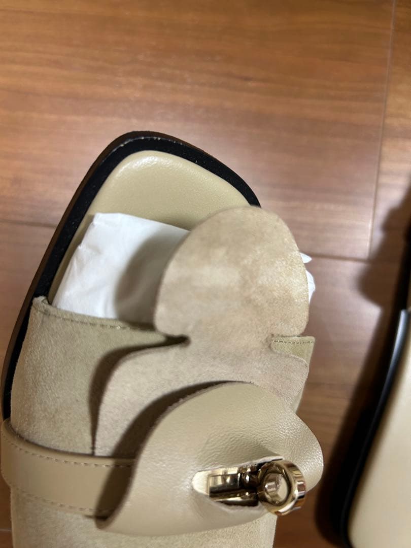 HERMES エルメス　サンダル　ジュリア　ゴールド金具