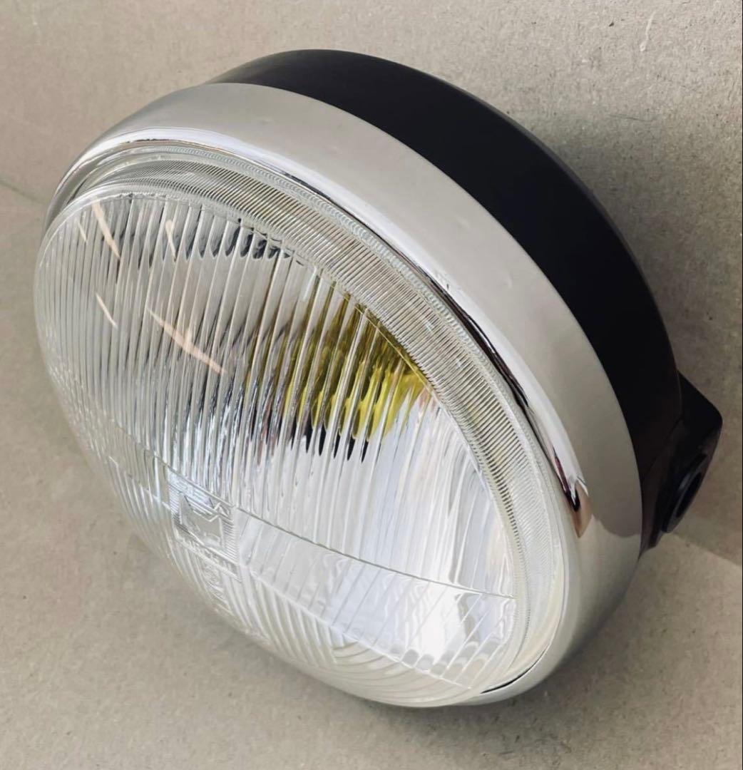 当時物　マーシャル凸レンズ　ヘッドライト