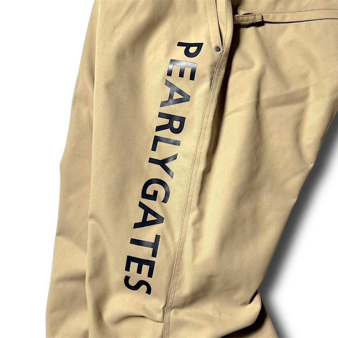 パーリーゲイツ 3.9万 防汚防水防風 ストレッチ スノーウェア XL ベージュ