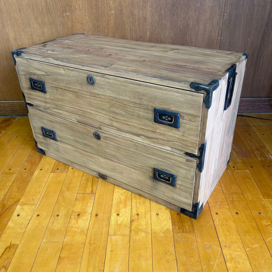 古箪笥 店舗什器 棚　a