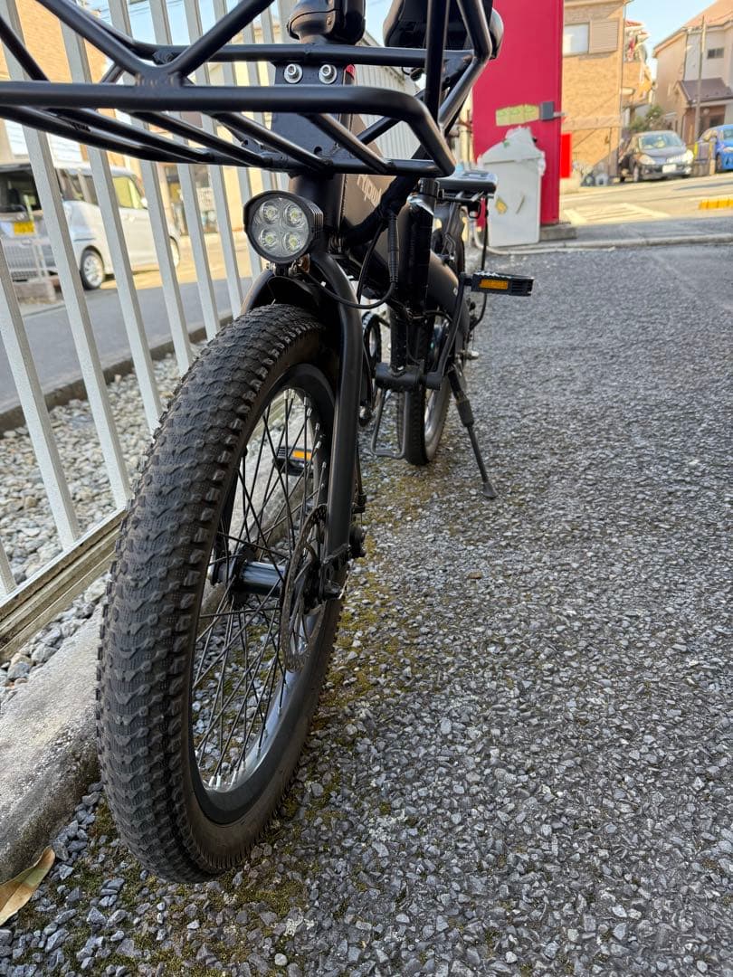 [引取のみ] Ripwheat 電動アシスト自転車 ブラック 48V