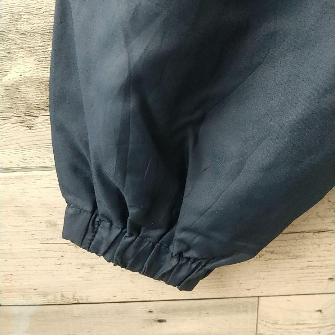 希少☆西ドイツ アディダス 刺繍ロゴ フード収納 ナイロンジャケット L相当