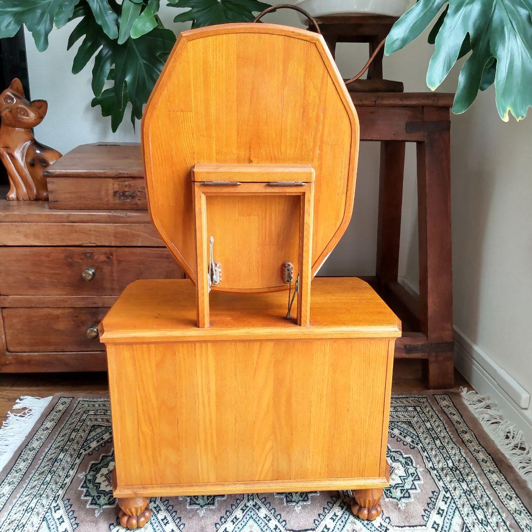 【小ぶりなドレッサー】化粧台　卓上ミラー　昭和レトロ　ヴィンテージ