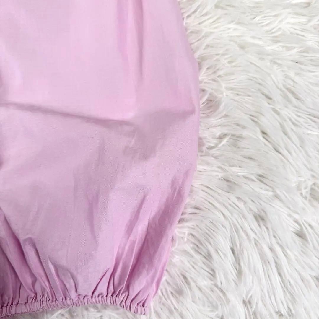 マーレット ARBOR ティアード ワンピース ピマコットン ピンク XS