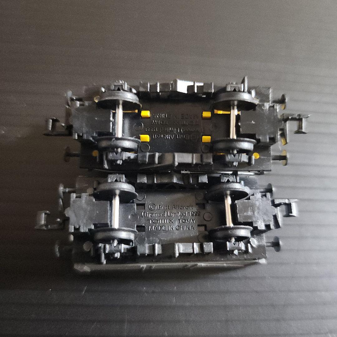 NゲージTOMIX きかんしゃトーマスシリーズ93804黄色のタンク貨車セット②