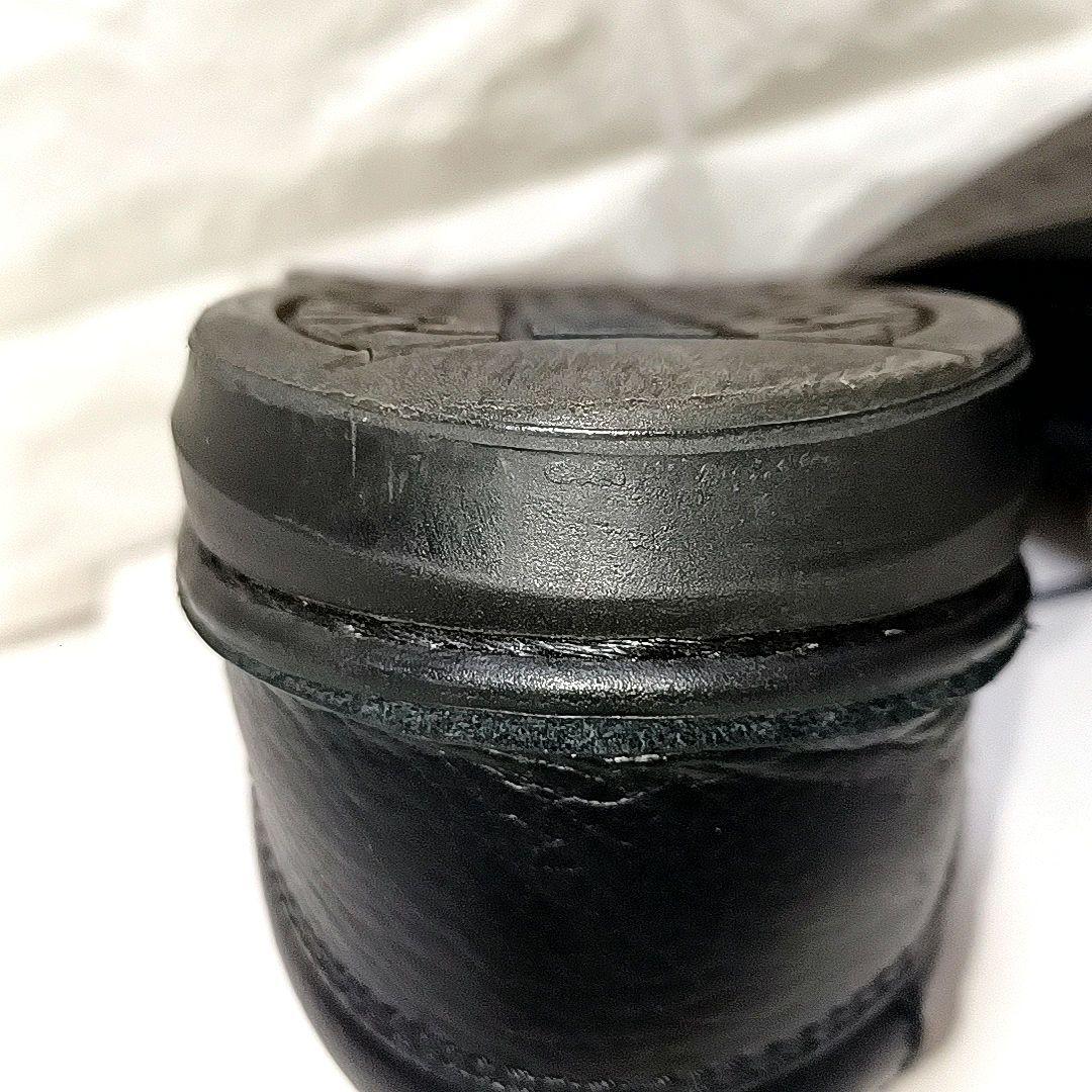 【美品】ビルケンシュトック　メンフィス　シボ革 レザー シューズ　ブラック