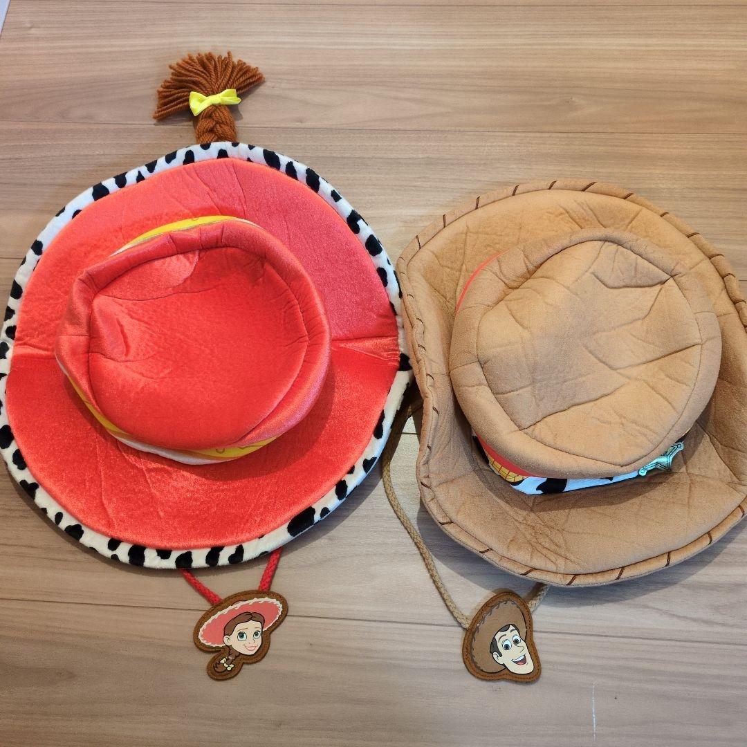 トイストーリー ジェシー ウッディー ファンキャップ　ペア