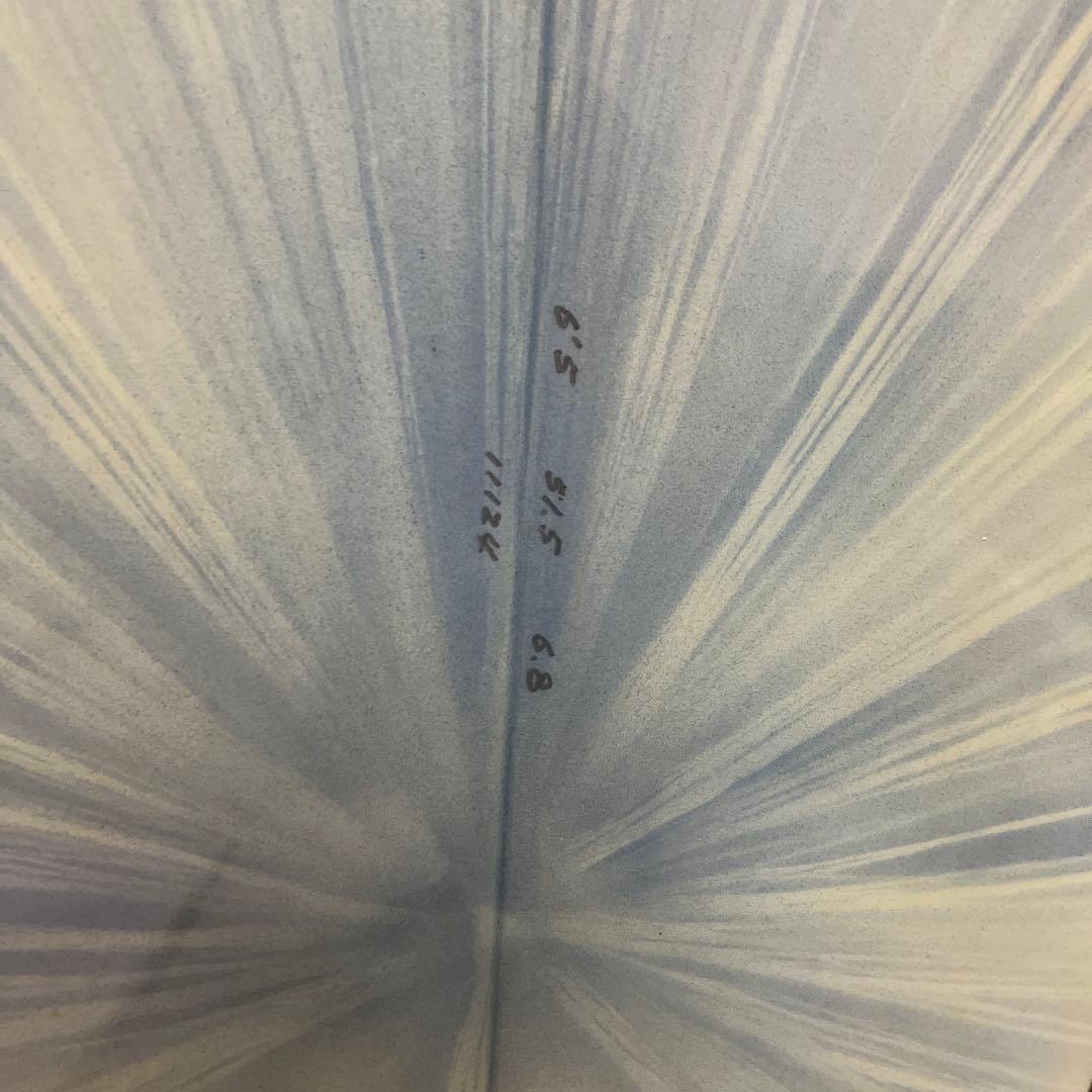 ISHIHARAサーフボード グリーン 5フィン 6.5フィート