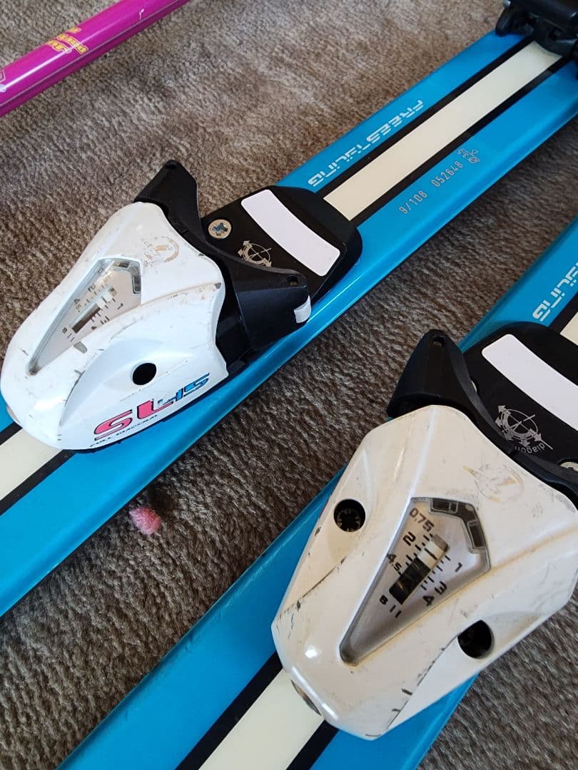 NISHIZAWA 108ジュニアカービンクスキーセット☆ブーツ21☆ストック付