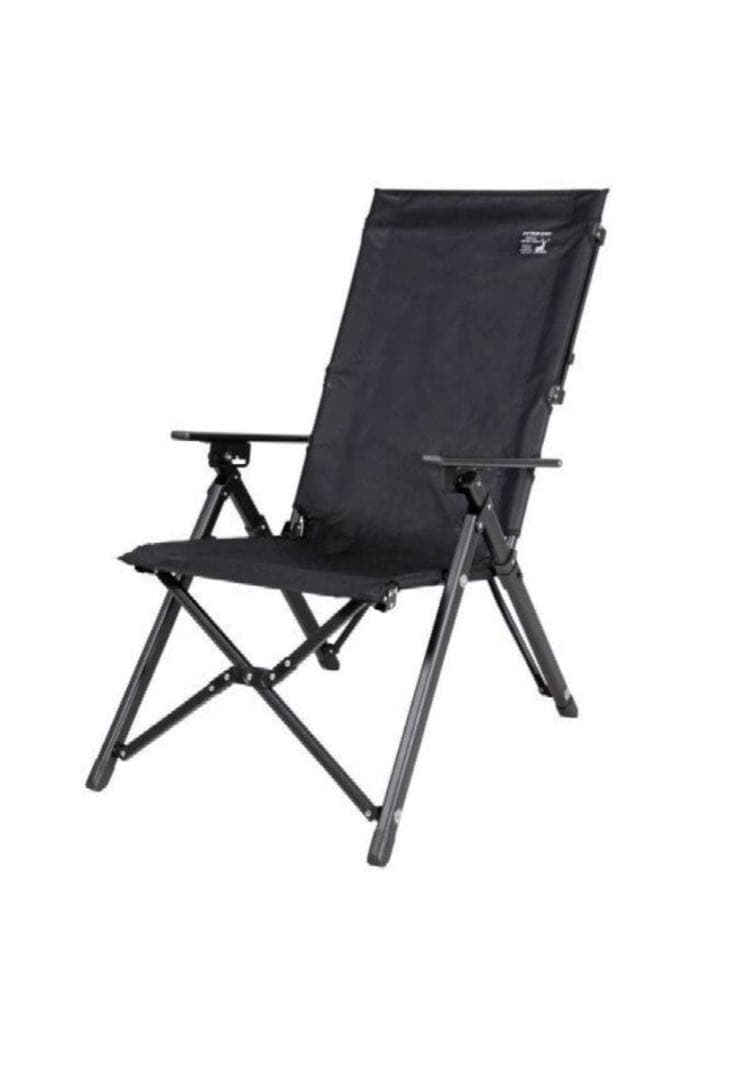 【2脚セット】キャプテンスタッグ　ブラックラベルウルトラ ハイバックチェア