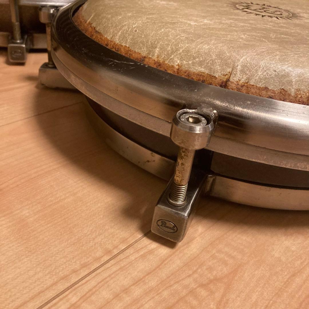 Pearl Travel Conga パール トラベルコンガ 2個 ケース付き