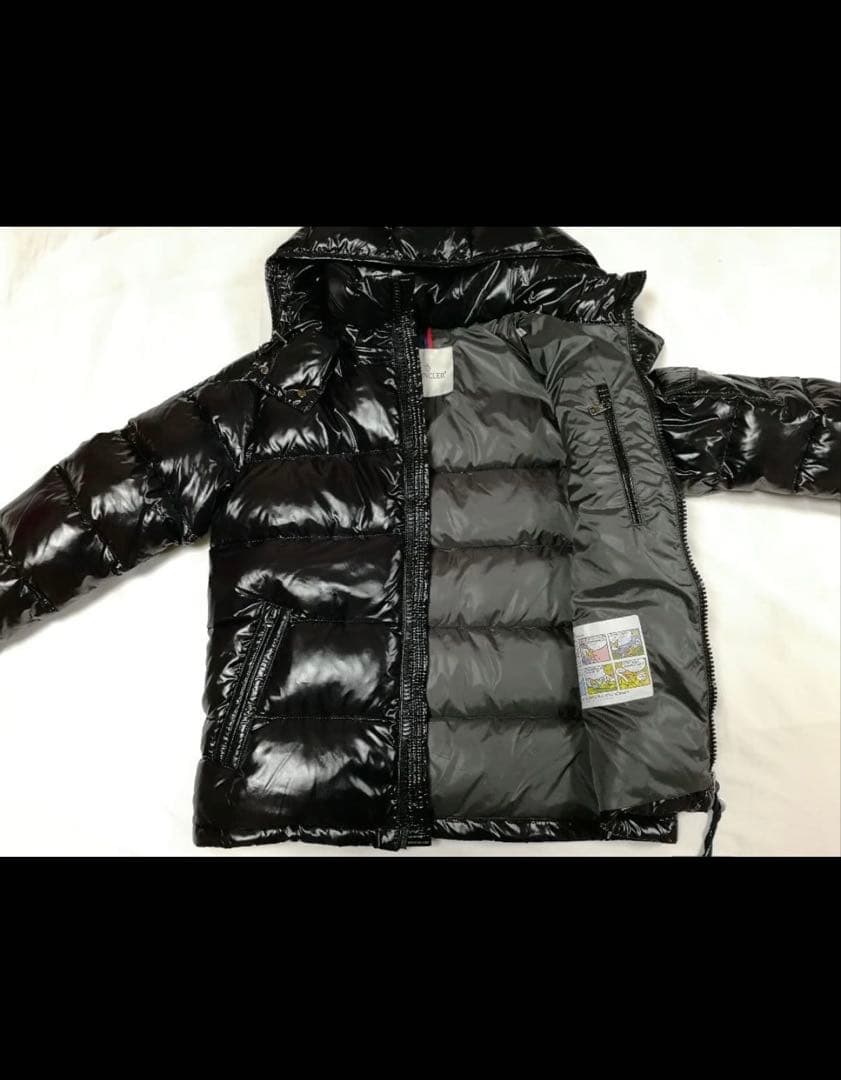 モンクレール マヤ MONCLER MAYA 黒 ブラック サイズ2 ダウン