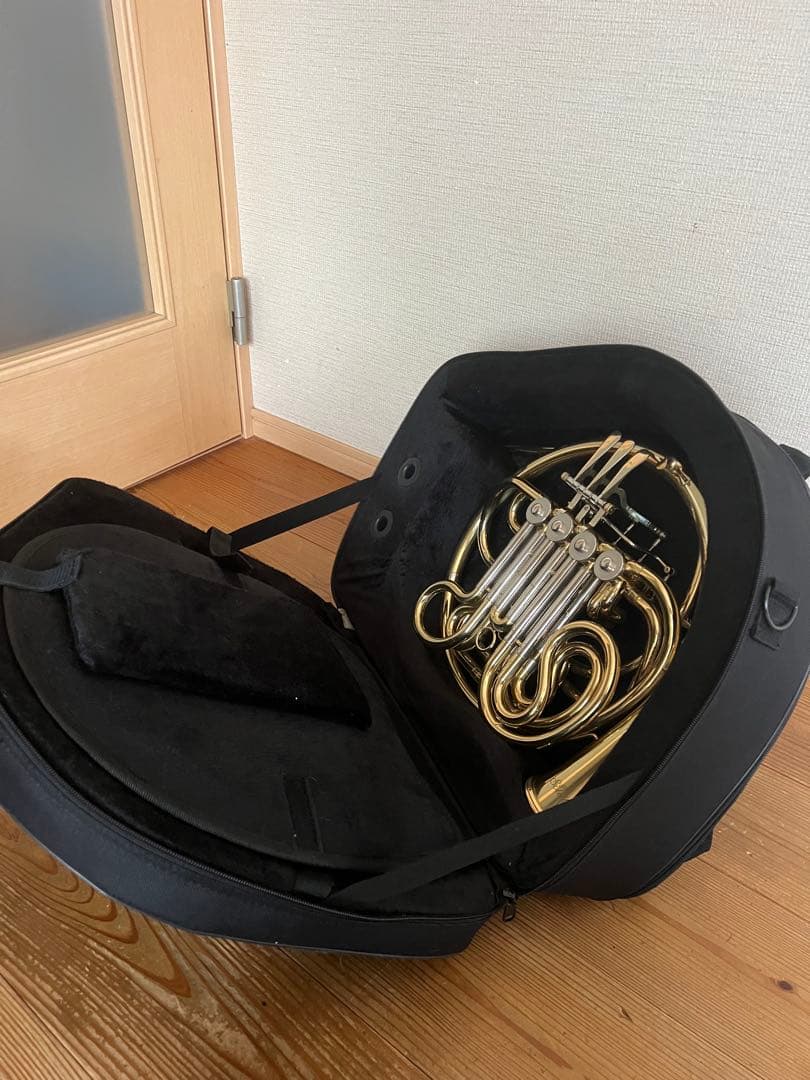 フレンチホルンSoleil 黒　ジャンク品