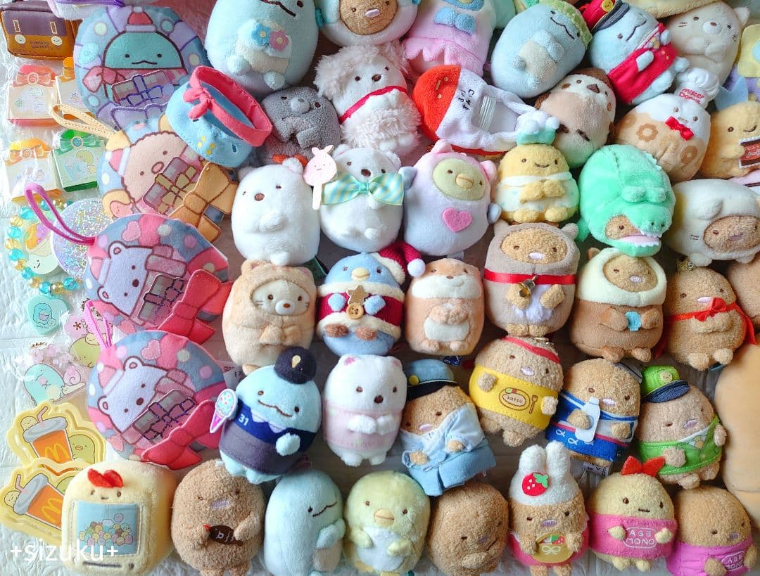 【豪華115点】すみっコぐらし ハウス 家具 てのりぬいぐるみ 色々 まとめ売り