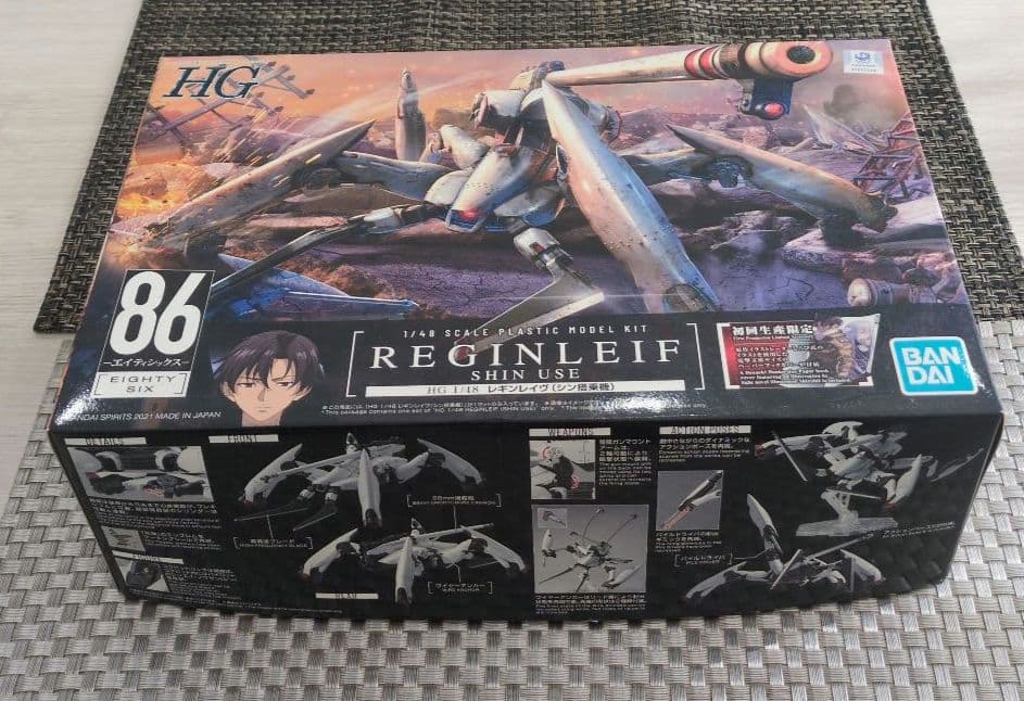 HG1/48　レギンレイヴ(シン搭乗機)　初回生産限定品