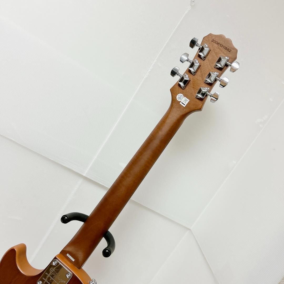 美品 Epiphone エピフォン レスポール ビンテージエディション ブラウン