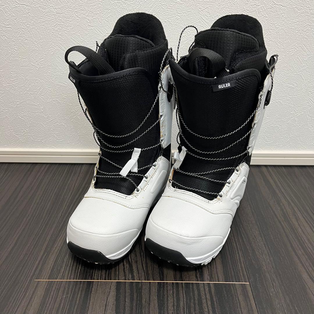 BURTON バートン RULER アジアンフィット 25.5㎝ ホワイト