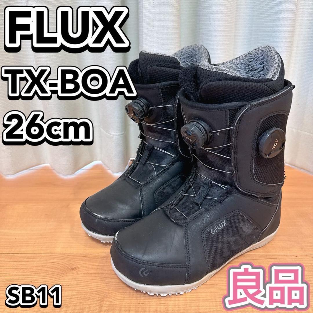 FLUX TX-BOA 26cm ダブルボア スノーボードブーツ メンズ